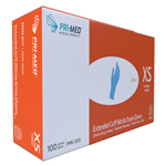 Secure Nitrile EC Gloves XSM 100/10BX/CS