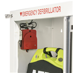AED Plus Semi-Recessed Wall Cabinet