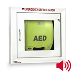 AED Plus Semi-Recessed Wall Cabinet