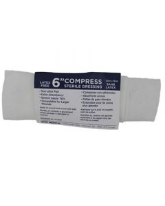 Compress Dressing, 6" (Sterile)