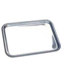 Stainless Steel Shallow Instrument Tray (17.3 in x 11.4 in x 3/4 in