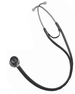 Stereophonic Stethoscope (Black Tubing)