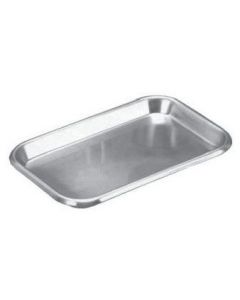 Stainless Steel Shallow Instrument Tray (16 3/8 in x 12 3/8 in x 1 1/8 in)