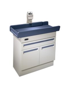 Pediatric Exam Table Ritter® 640 Model (with Scale), Lunar Gray