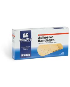 MedPro® Plastic Adhesive Bandages 1 in x 3 in