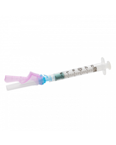 1mL BD Luer-Lok™ Syringe with BD Eclipse™ Safety Needle 27G x 1/2 in