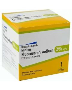 Minims® Fluorescein Sodium Ophthalmic  Solution 2% w/v
