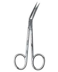MAGNA® Iris Scissors Angled 4 1/2 in 