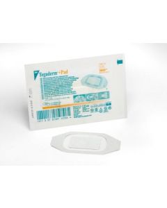 3M™ Tegaderm™ +Pad Film Dressing with Non-Adherent Pad 3 1/2in x 4 1/8in