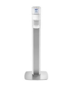 Purell® MESSENGER™ ES6 Silver Panel Floor Stand With Dispenser