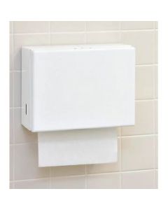 Universal Paper Towel Dispenser White