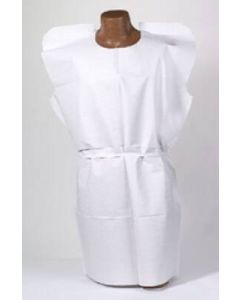 TIDI® Patient Exam Gown Mauve 30in x 42in 